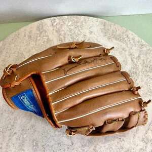Chicago Tribune Mens Brown Signed Gary SouthShore RailCats Baseball Glove NWOT‎